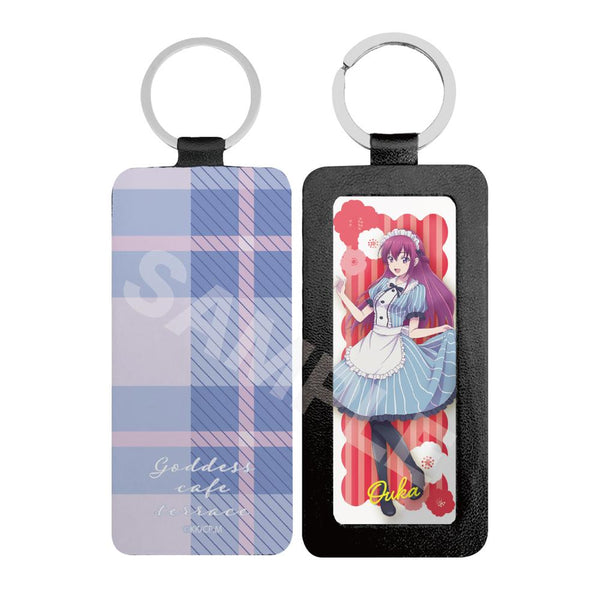 『女神のカフェテラス』レザーキーホルダー /01 幕澤桜花【202408再販】